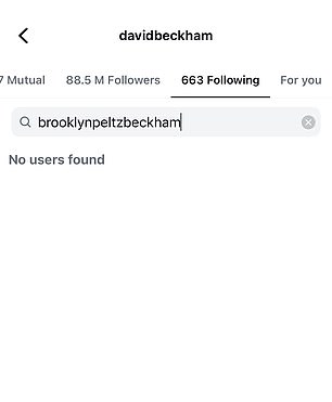 ديفيد لم يعد يتبع ابنه