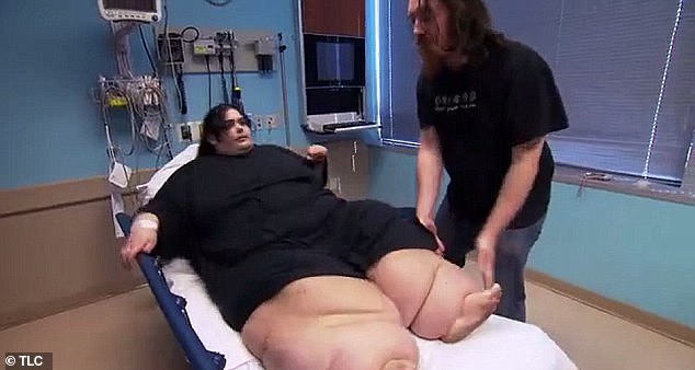 وظهرت رشدي في المسلسل عام 2015 عندما كان وزنها 657 رطلاً وكانت تستعد للخضوع لعملية جراحية لتغيير شرايين المعدة.