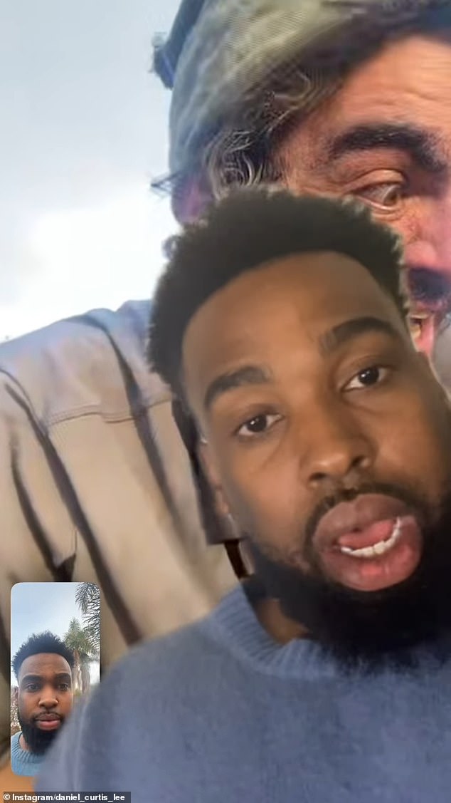 قام لي، 34 عامًا، في مقطع فيديو على موقع Instagram، يوم الإثنين، بتفصيل الجهود التي بذلها لإعادة التواصل مع شريكه السابق وتزويده بغرفة