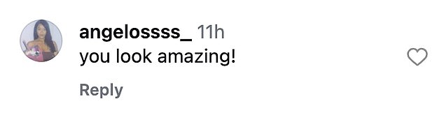 وفي الوقت نفسه، اندفع العديد من المعجبين الآخرين حول مدى مظهرها 