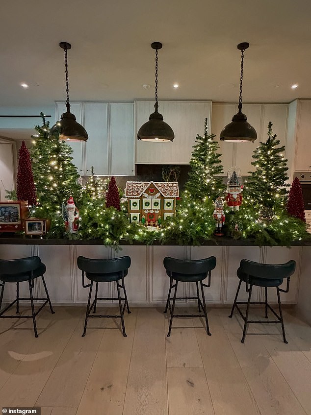 كان لديها واحدة ثانية في جزء آخر من منزلهم