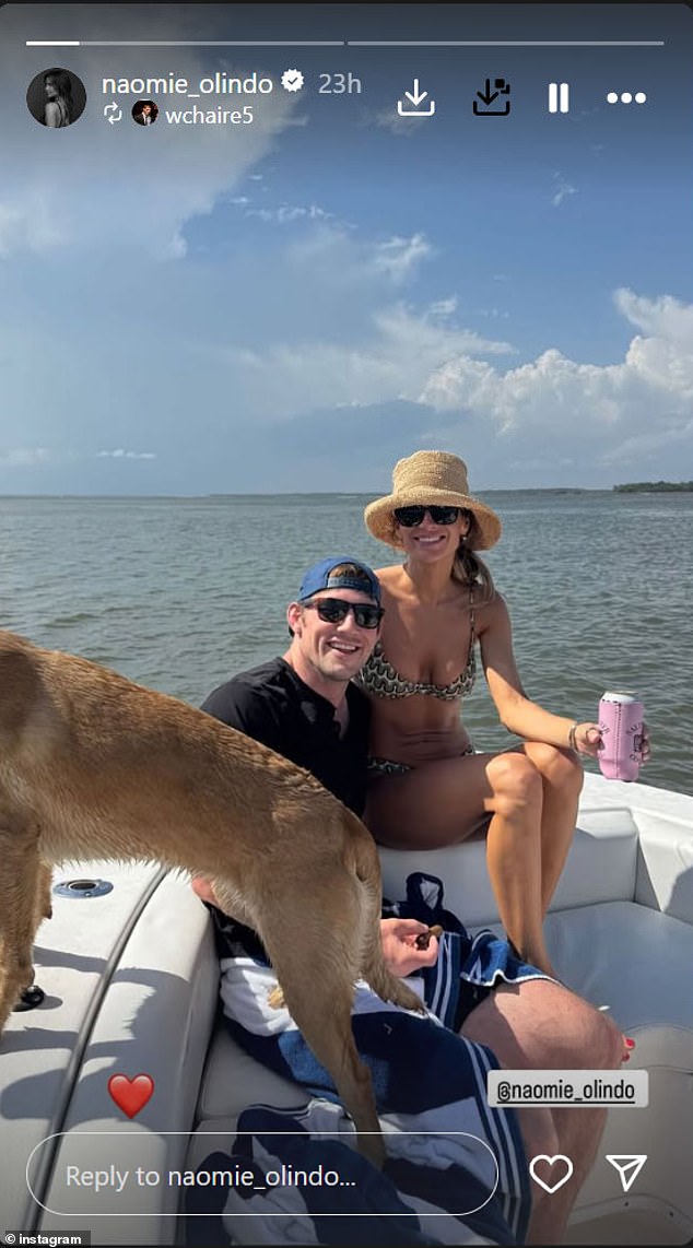 أعلن هير وأوليندو عن علاقتهما الرومانسية منذ ثمانية أشهر