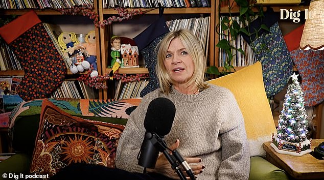 وفي حديثها على البودكاست الخاص بها Dig It مع جو ويثي، قالت زوي: 