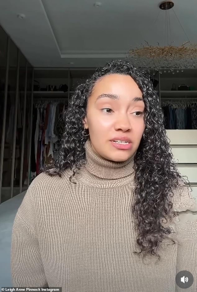 قالت Leigh-Anne الآن إنها 