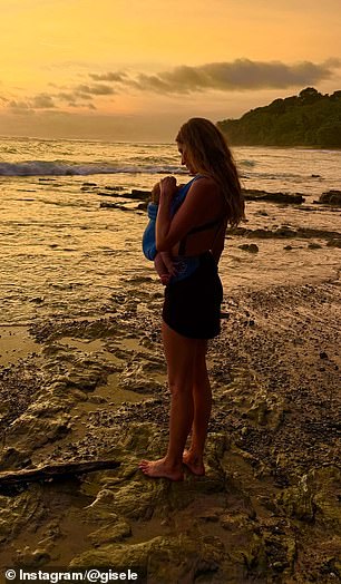 رؤية بوندشين مع طفلها