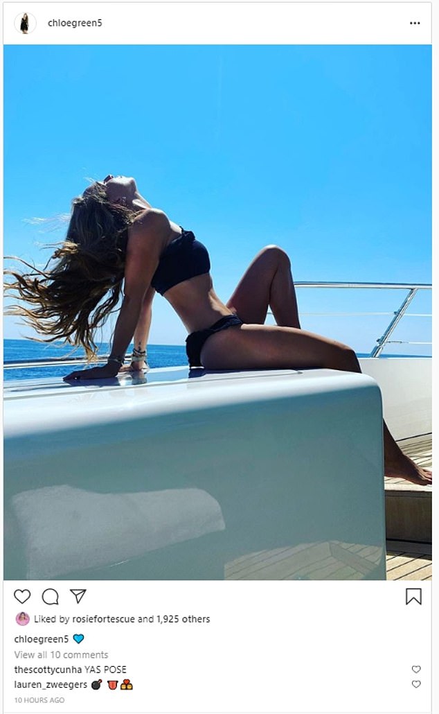 نشرت كلوي لقطات من حياتها الفاخرة على صفحتها على إنستغرام، حيث قامت بتوثيق الرحلات الفخمة مع أصدقائها إلى أماكن غريبة