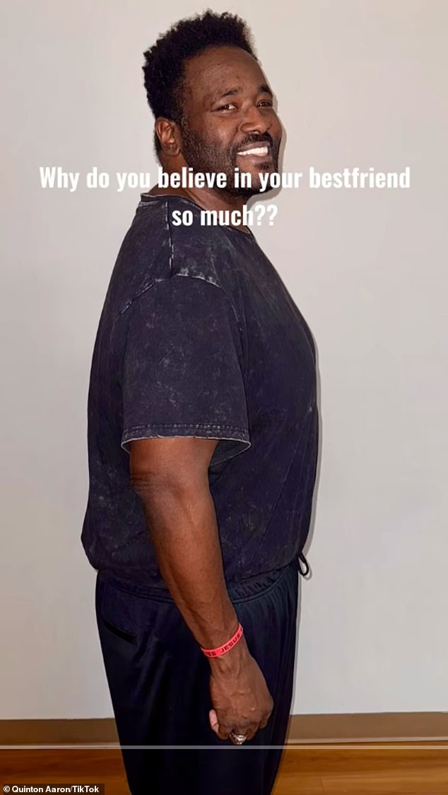 آرون، الذي تم نقله إلى المستشفى في مارس 2025 بعد أن سعال دمًا وأصيب بالحمى، كشف في أكتوبر أنه خسر 200 رطل بشكل لا يصدق في محاولة للحصول على صحة أفضل؛ الصورة بعد إعلانه عن فقدان الوزن