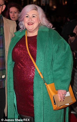 ميشيل في الصورة في عام 2019