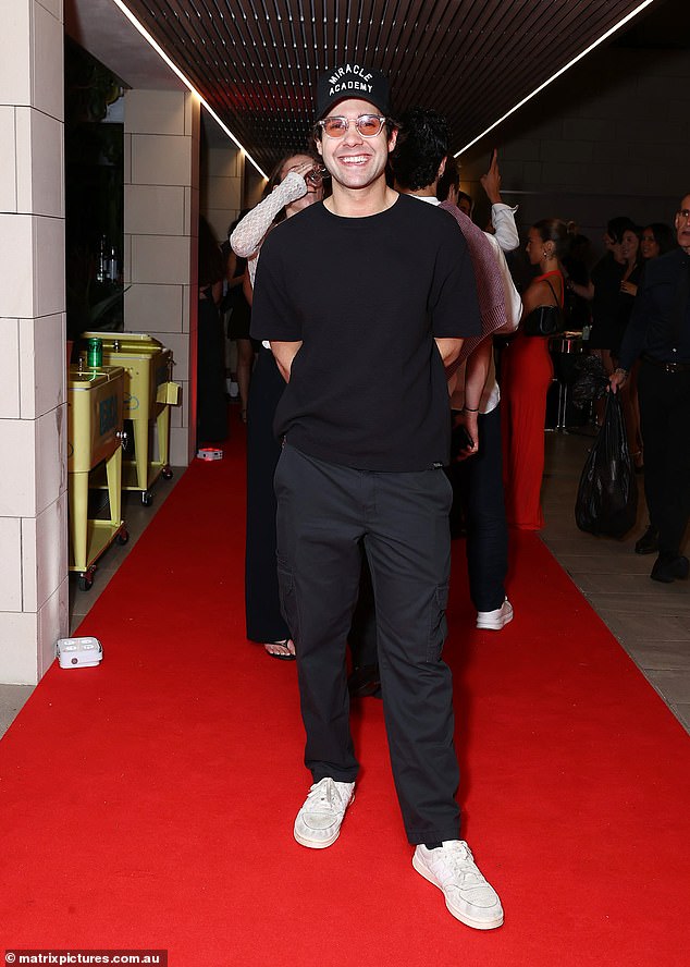 كان من بين الضيوف مستخدم YouTube المثير للجدل ديفيد دوبريك (في الصورة)