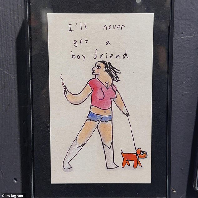 احتوى الكاروسيل على رسم معبر يتضمن الرسالة، 