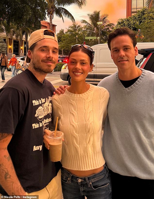 شاركت الممثلة ووريثة الملياردير، 30 عامًا، رسالة موجهة بمناسبة العام الجديد على وسائل التواصل الاجتماعي مع استمرار الخلاف بين عائلة بيكهام.