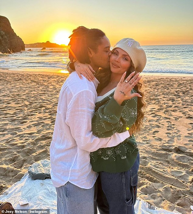 أعلنت جيسي أنها كانت تتوقع توأمان مع صديقها صهيون في يناير 2025 بعد شائعات عن انفصالهما. لقد انخرطوا في وقت لاحق من ذلك العام