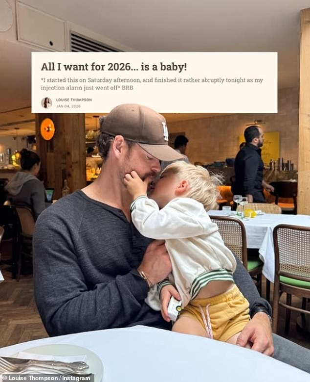 ومع ذلك، شاركت لويز أنها تأمل في 