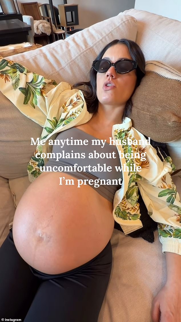 كانت إيربرت تؤرخ حملها عبر الإنترنت. وُلد طفل الزوجين في 29 ديسمبر 2025