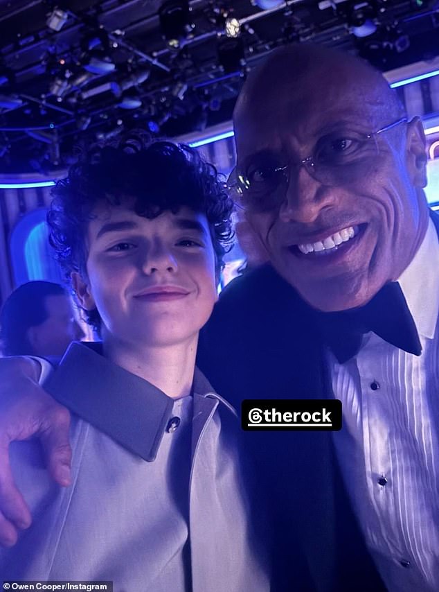 كما ظهر أيضًا مع مايكل بي جوردان وكيفن هارت ودواين جونسون 