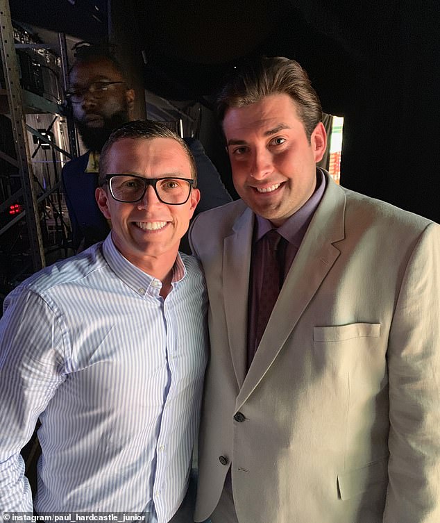 كان نجم TOWIE جيمس أرجنت من بين هؤلاء التكريم الرئيسيين. وكتب: 