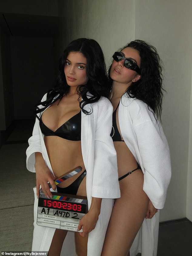 كانت جينر تساعد Charli XCX في الترويج لـ The Moment قبل إصدارها في الولايات المتحدة في 30 يناير