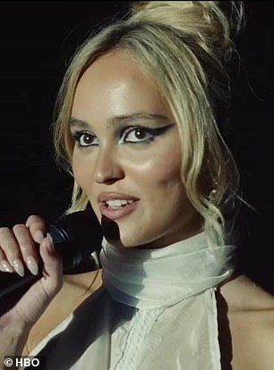 ديب في لقطة من فيلم The Idol