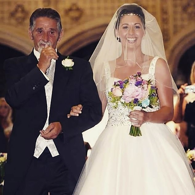 توجد على صورة ملفها الشخصي على Facebook صورة لوالدها الحبيب وهو يمشي بها في الممر في يوم زفافها. توفي عام 2016 عن عمر يناهز 67 عامًا