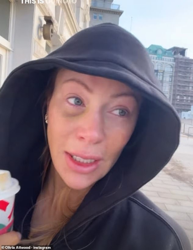 وهي تتجول في شوارع هامبورغ، واعترفت قائلة: 