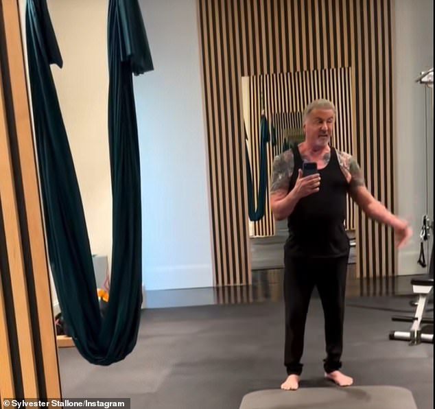ذهب ستالون (ولد مايكل ستالون) ليطلق على صالة الألعاب الرياضية في منزله اسم 