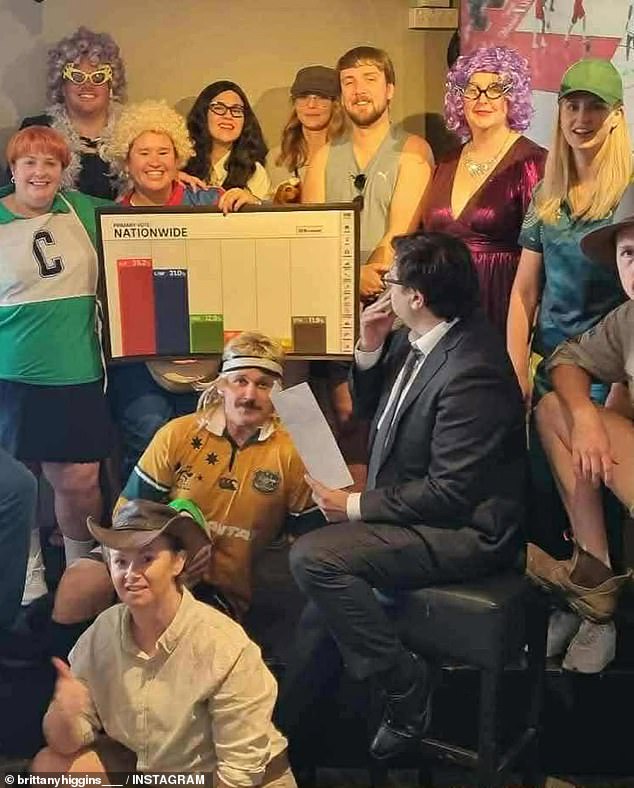 شاركت مجموعة من صور الحفل على وسائل التواصل الاجتماعي، وكتبت في التعليق: 