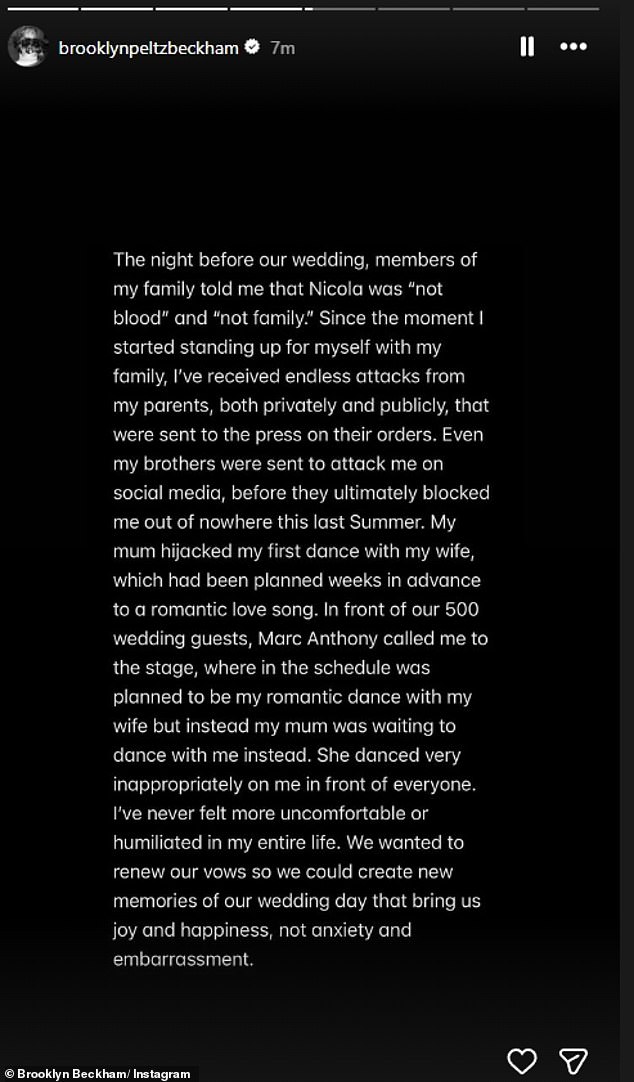 وقالت بروكلين: 