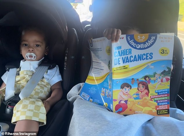 ادعى مغني الراب بانك روكي البالغ من العمر 37 عامًا (المولود راكيم أثيلستون مايرز) أن ابنه البالغ من العمر ثلاث سنوات RZA أثيلستون مايرز (على اليمين، في الصورة في 3 يوليو) هو 