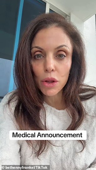 وقالت فرانكل إنها في كل مرة تجري فيها فحص الدم، فإن نتائج وظائف الكلى لديها ستكون نتيجة 