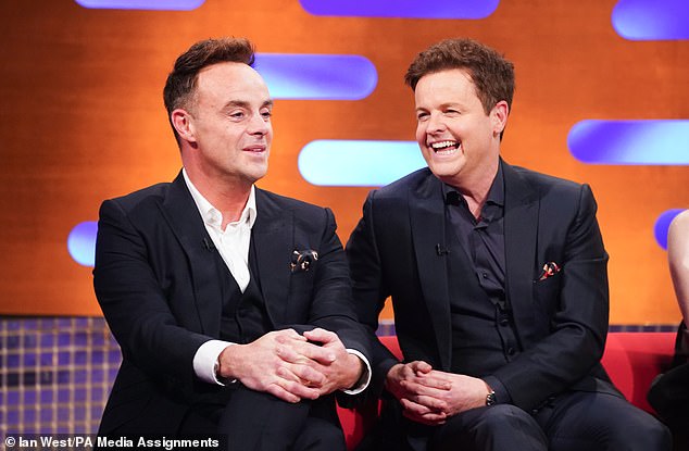 لقد كشفوا عن هذا خلال ظهورهم في برنامج The Graham Norton Show يوم الجمعة، حيث ضحك أنت: 