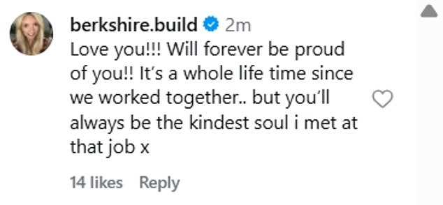 واحتشد أتباع أوليفيا حولها في التعليقات، وأظهروا دعمهم. لقد كتبوا: 