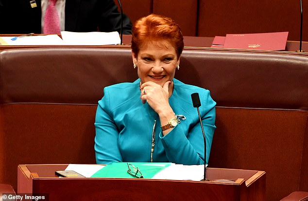 وقالت السيدة هانسون (في الصورة)، في نشرها على وسائل التواصل الاجتماعي: 