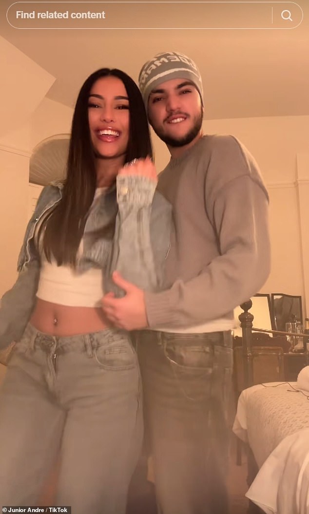 شارك نجل بيتر أندريه وكاتي، 20 عامًا، مقطع فيديو للزوجين وهما يرقصان على أنغام أغنية Raindance لـ Dave and Tems على حساب TikTok المشترك الخاص بهما.