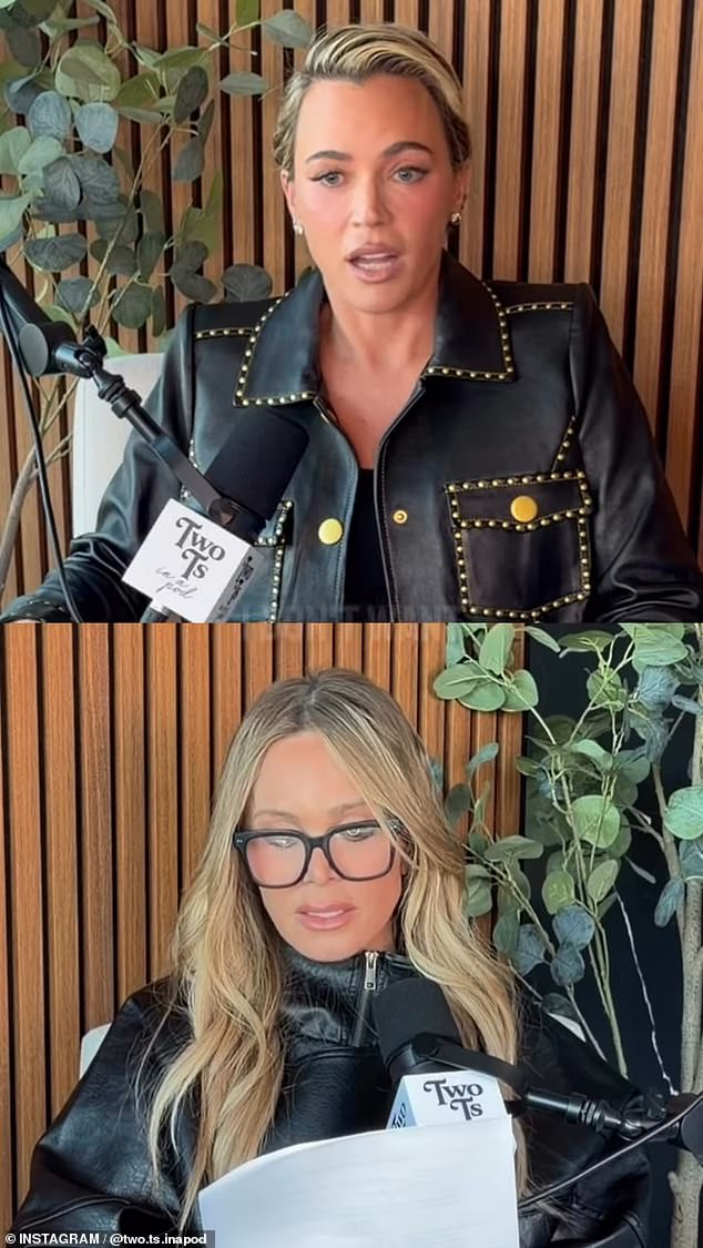 أعطت الأم البالغة من العمر 44 عامًا لثلاثة أطفال تحديثًا للمعجبين في حلقة الثلاثاء من برنامجها Two T¿s في بودكاست مع Tamra القاضي، وكشفت أنها بدأت العلاج