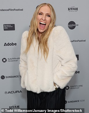 تم تصوير الممثلة في مهرجان صندانس السينمائي يوم الأربعاء