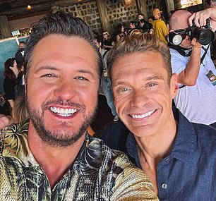 بدا وجه Seacrest أرق بكثير في الأيام الأخيرة مما كان عليه قبل أسابيع فقط. لقد تم تصويره هذا الأسبوع مع عضو لجنة التحكيم في أمريكان أيدول لوك بريان