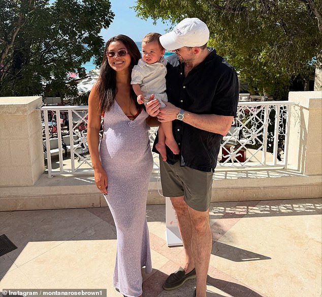 تفاخرت مونتانا براون بأن ابنها جود، البالغ من العمر عامين ونصف، كان قد حصل للتو على 