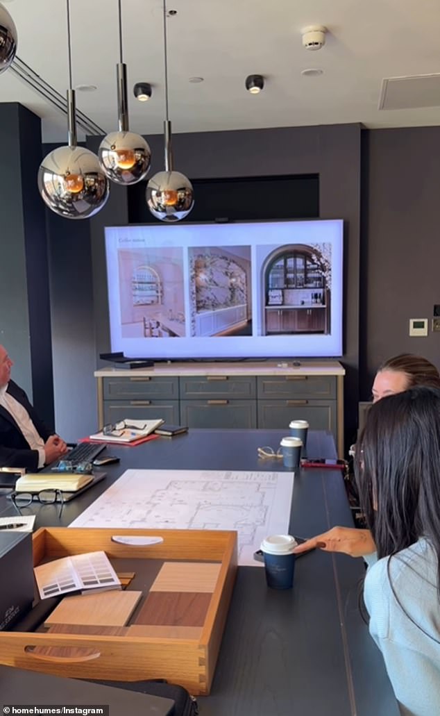 كانت روشيل تعقد اجتماعات تصميمية لمناقشة إنشاء مساحة الأحلام