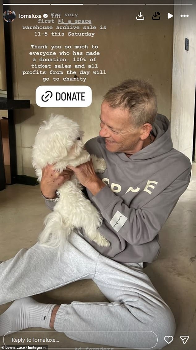 قبل أسبوع فقط، شاركت لورنا أن جون كان 