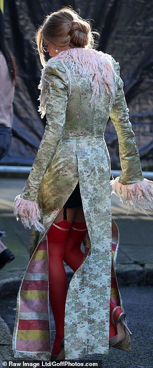 وبدت الممثلة مذهلة خلال ظهورها العلني الأخير