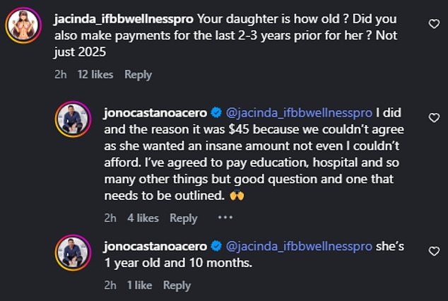 ومع ذلك، فقد اعترف في التعليقات أنه حتى 8 ديسمبر، كان يدفع 45 دولارًا فقط لأنهم 