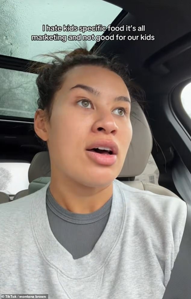 وفي منشور على TikTok، قالت مونتانا إنها 