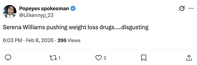 قام أحد المعجبين بالتغريد على X، Twitter سابقًا، وقال إن 