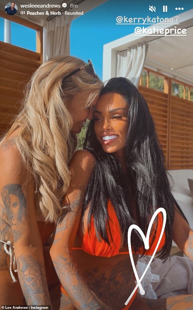 كيري هي صديقة مقربة لكاتي وكانت تبحث عنها خلال فترة عصيبة