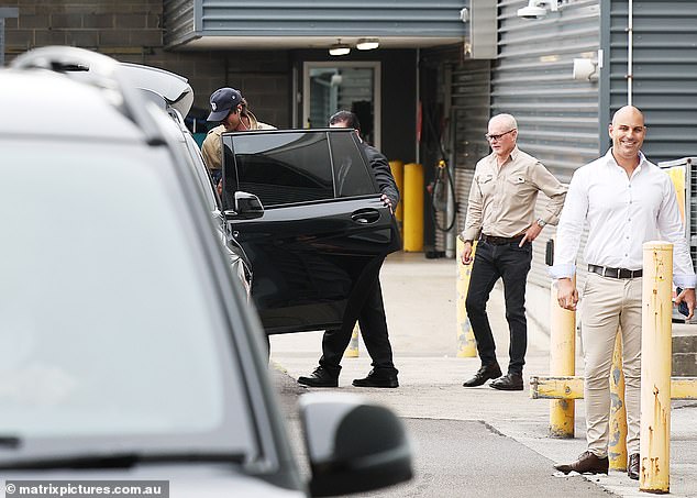 مع العرض الأول للفيلم في أستراليا مساء الخميس في مسرح الدولة في سيدني، كان الثنائي قد قطعا الأمور بشكل جيد مع وصولهما الصباحي