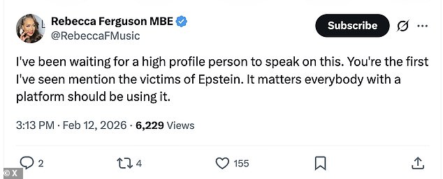 تلقت نجمة الهيب هوب مجموعة متباينة من الردود على إشارتها إلى مرتكب الجريمة الجنسية الراحل