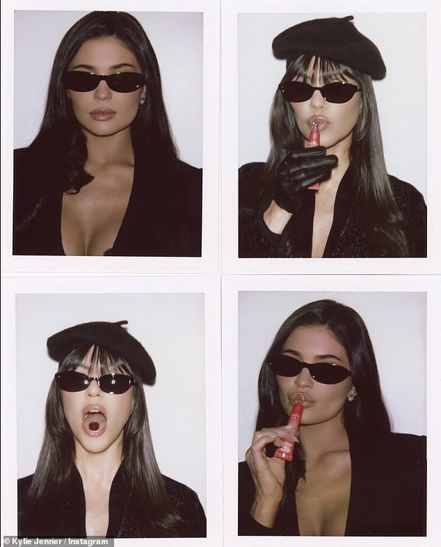 بينما كانت كارداشيان تروج لعلامتها التجارية للمكملات الغذائية النسائية Lemme، كانت كايلي تروج لمستحضرات التجميل الشهيرة كايلي كوزمتيكس.