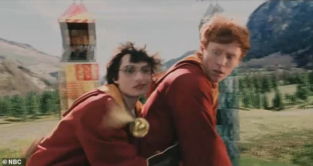 وتحدث الممثل البالغ من العمر 36 عامًا، في مقابلة جديدة حول محاكاة المسلسل التي تم بثها الشهر الماضي والتي شارك فيها فين وولفارد في دور هاري وبن مارشال في دور رون ويزلي.